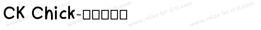CK Chick字体转换